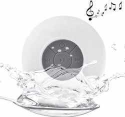 Bluetooth Waterproof Douche speaker - Mp3 - Muziek - Afspelen - onder de Douche -  Wit