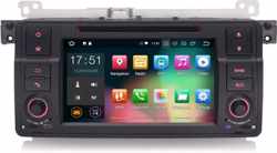 Voltario® 7 " Android 8.0 Autoradio BMW, GPS Radio DVR, DAB+ en DVD voor E46 M3