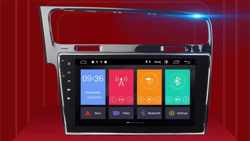 Golf 7 Android 10 navigatie en multimediasysteem ingebouwd CarPlay Bluetooth USB WiFi 2+32GB