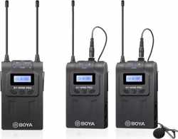 Boya UHF wireless micophone kit 2TX+1RX