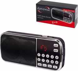 Dynavox FMP3 mini radio met USB en SD ingang voor MP3