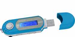 Difrnce MP851 - MP3 speler - 4 GB - Blauw