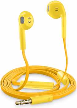 Cellularline SLUGSMARTY headphones/headset In-ear Geel