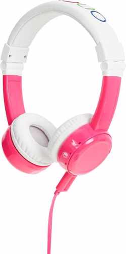 BuddyPhones InFlight koptelefoon (roze)