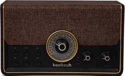 KoolTech Techno Retro radio - AM/FM met Bluetooth - Bruin