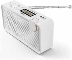 Caliber HPG334DAB/W - Draagbare radio Dab+ en FM   - Wit