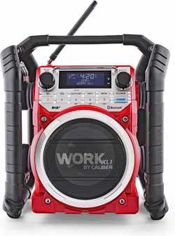 Caliber WORKXL1 - Bouwradio - FM / DAB+ / Bluetooth - Water en Stofbestendig