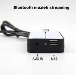 Bluetooth adapter concert 2 / usb / aux / sd