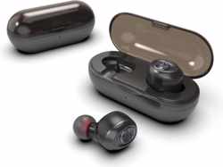 DrPhone  Capsule Pro - TWS Volledig  Draadloze Oordoppen - Automatisch Verbinden - 50 uur Batterijduur - Hi-Fi - Bluetooth 5.0 - Geschikt voor Bellen - Zwart