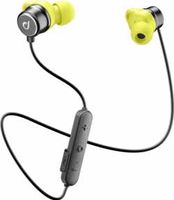 Cellularline Run Headset In-ear Zwart, Groen