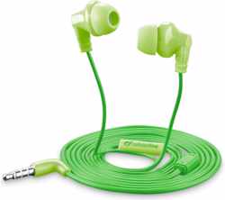 Cellularline CRICKETSMARTG In-ear Stereofonisch Bedraad Groen mobiele hoofdtelefoon