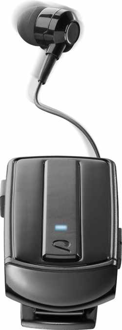 Cellularline Roller Clip Headset In-ear Zwart