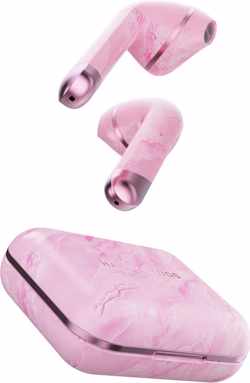 Happy Plugs Air 1 Pink Marble– Volledig draadloze oordopjes - Inclusief oplaadcase