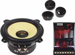 Helon-Serie 4-OHM 2-Way System 130 mm Extreme Kickbass Compo Systeem.