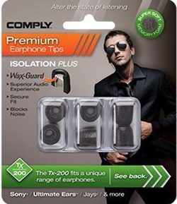 Comply TX 200 Wax-Guard Earphone Tips - Medium
