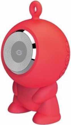 Conceptronic CSPKBTWPHFR Wireless Bluetooth Waterproof Speaker [180-16KHz IPX5, USB 400mA, Red]