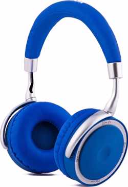 CoolBox COO-AUB-12BL hoofdtelefoon/headset Hoofdband Blauw, Wit