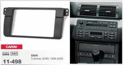2-DIN BMW 3-Series (E46) 1998-2005 afdeklijst / installatiekit Audiovolt 11-498