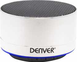 Denver BTS-32 Wit - Draadloze Bluetooth Speaker