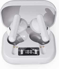 Denver TWE-38 - Wireless Bluetooth earbuds - oplaadbare case - Wit