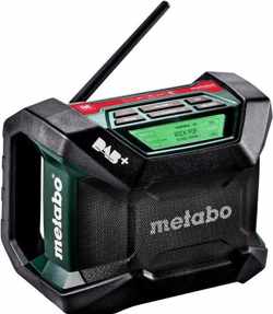 Metabo R 12-18 DAB+ BT 12V / 18V Li-Ion Accu bouwradio met DAB+ en Bluetooth - werkt op netstroom & accu