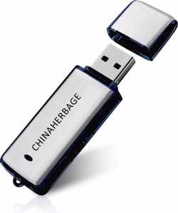 Voice recorder USB Flash 16GB Zwart en zilver