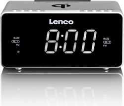 Lenco CR-550 - Wekkerradio - Zilver