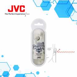 JVC Gummy In Earphone met Noise Isolation - Coconut White