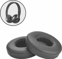 Oorkussens voor Beats By Dr. Dre Solo 2.0/3.0 wireless - Koptelefoon oorkussens voor Beats Solo titanium