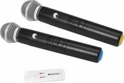 Omnitronic UWM-2HH USB Draadloze microfoonset Draadloos Schakelaar
