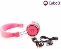 CuboQ draadloze koptelefoon - Roze