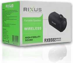 Rixus Electronics - Mini Draadloze Speaker - HiFi Geluid - Draagbaar - FM radio - IPX5 waterdicht