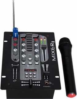 2 weg / 5 kanaals mengpaneel DJM150BT-VHF met bluetooth