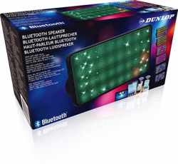 Dunlop Bluetooth Speaker - 2x3W - LED verlichting