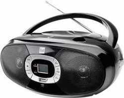 P391 Radio/CD-speler FM CD, USB Black