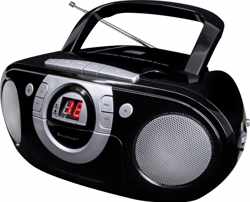 Soundmaster SCD5100SW CD boombox met radio en cassettespeler zwart