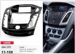 2-DIN FORD Focus III, C-Max 2011+ (with 3.5" display) frame Audiovolt 11-158
