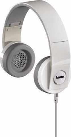 Hama 00106683 headphones/headset Hoofdband Grijs