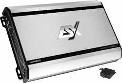 ESX HXE1200.1D 1.0kanalen Thuis Bedraad Zwart, Zilver audio versterker