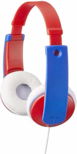 JVC HA-KD7 - On-ear kids koptelefoon - Rood