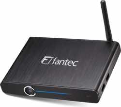 Fantec 4KS6000 digitale mediaspeler 16 GB Full HD Wi-Fi Zwart