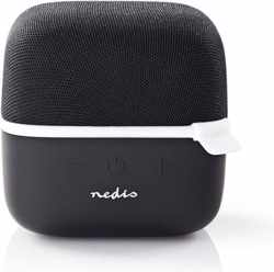 Nedis Luidspreker met Bluetooth® | 15 W | True Wireless Stereo (TWS) | Zwart / wit