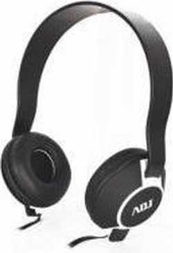 ADJ 780-00045 CFS01 JAB Headset [3.5mm jack,32 Ohm, 20Hz-20Khz, Microphone, Flat Cable, Black/White]