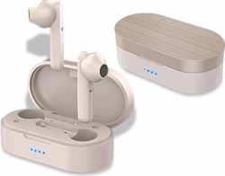 Pro-Care Excellent Quality™ Dual Bluetooth 5.0 Draadloze oordopjes - Inline-Microfoon - Geschikt voor Apple iPhone en Android Smartphones - Active Noise Reduction - Sweat and Waterproof IPX5 - Wit