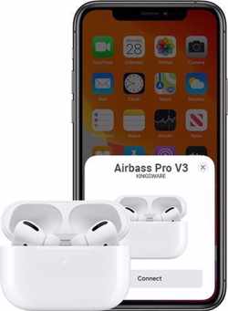 KINGSWARE - Earpods Pro V3 - Met Active Noise Cancellation (ANC)