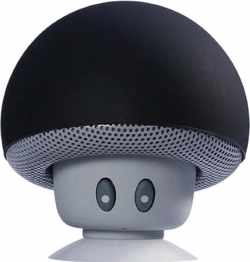 Liquno Icanto Mini Mushroom Bluetooth Speaker - Zwart