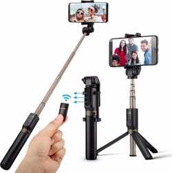 Selfie Stick Tripod Met Bluetooth Afstandsbediening