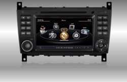 Audiovolt Autoradio 2-din navigatie Mercedes C/G-klasse/CLK/CL