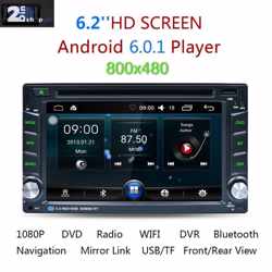 2 DIN ANDROID 6 DVD/MIRROR LINK/3G/WIFI/ GPS NAVIGATIE/ 2DINSHOP