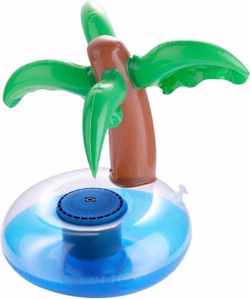 Celly Zwembadspeaker Palmboom Bluetooth 3 Watt Blauw/groen